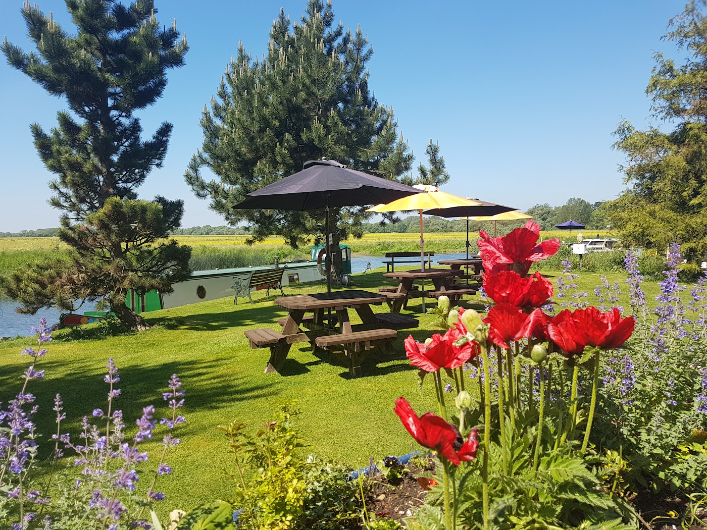 Riverside Seating Area